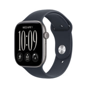 Apple Watch Series 12 GPS + Cellular 46mm Space Grey Aluminium Case with Navy Blue Sport Band - M/L - iSTYLE.bg