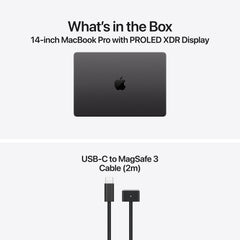 14-inch MacBook Pro with PROLED XDR Display M5 Pro: Apple M5 Pro chip with 18-core CPU, 20-core GPU, 16-core Neural Engine, 48GB RAM, 4TB SSD, Standard display, US English - Space Black CTO - iSTYLE.bg
