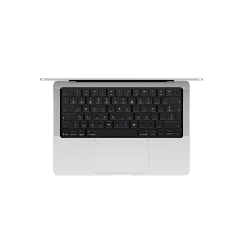 14-inch MacBook Pro with PROLED XDR Display M5 Pro: Apple M5 Pro chip with 18-core CPU, 20-core GPU, 16-core Neural Engine, 48GB RAM, 2TB SSD, Nano-texture display, International English - Silver CTO - iSTYLE.bg