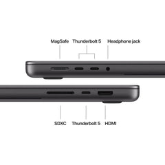 16-inch MacBook Pro with PROLED XDR Display: Apple M5 Max chip with 18-core CPU and 40-core GPU, 2TB SSD - Space Black - iSTYLE.bg