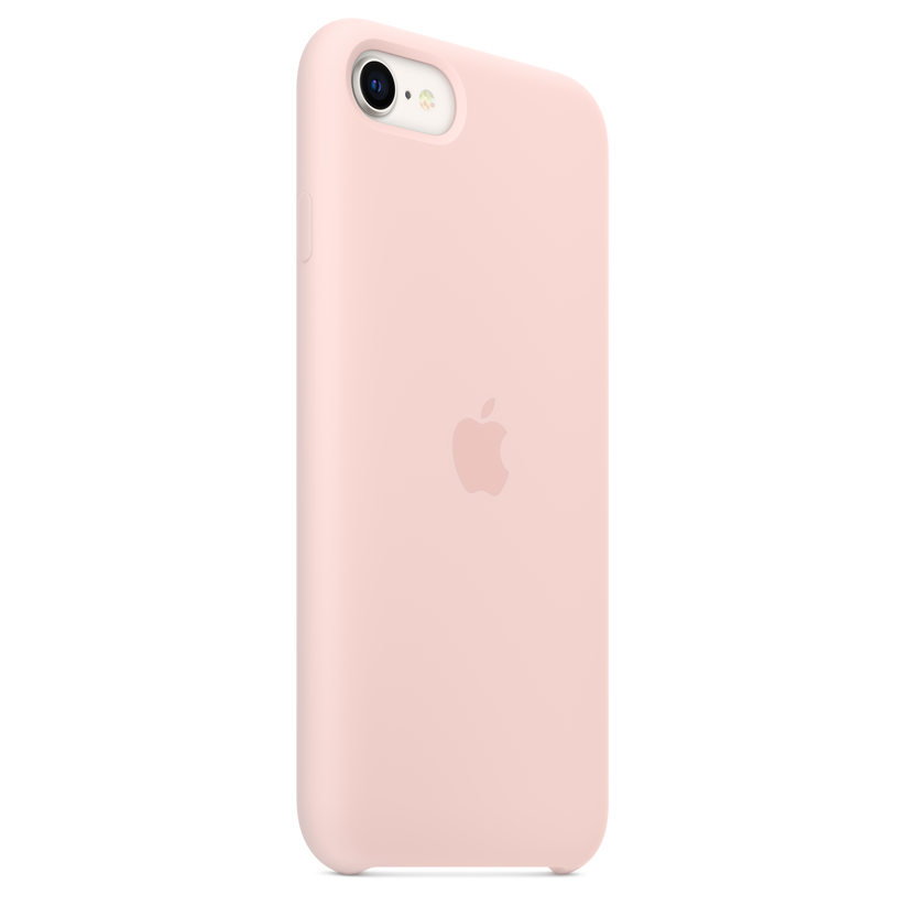 iPhone SE Silicone Case - Chalk Pink - iSTYLE BG