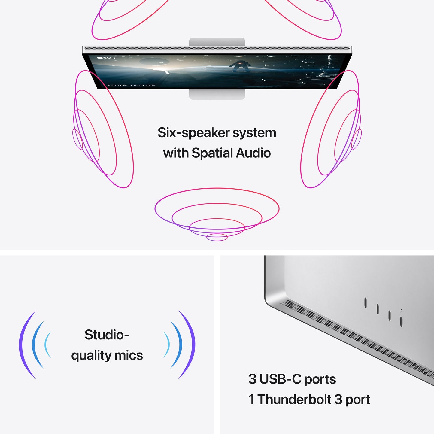 Studio Display - Standard glass - VESA Mount Adapter - iSTYLE BG