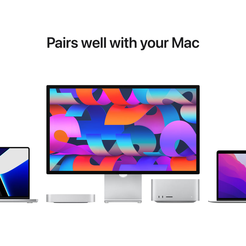 Studio Display - Nano-texture glass - Tilt- and height-adjustable stand - iSTYLE BG