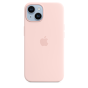 iPhone 14 Silicone Case with MagSafe - Chalk Pink - iSTYLE BG