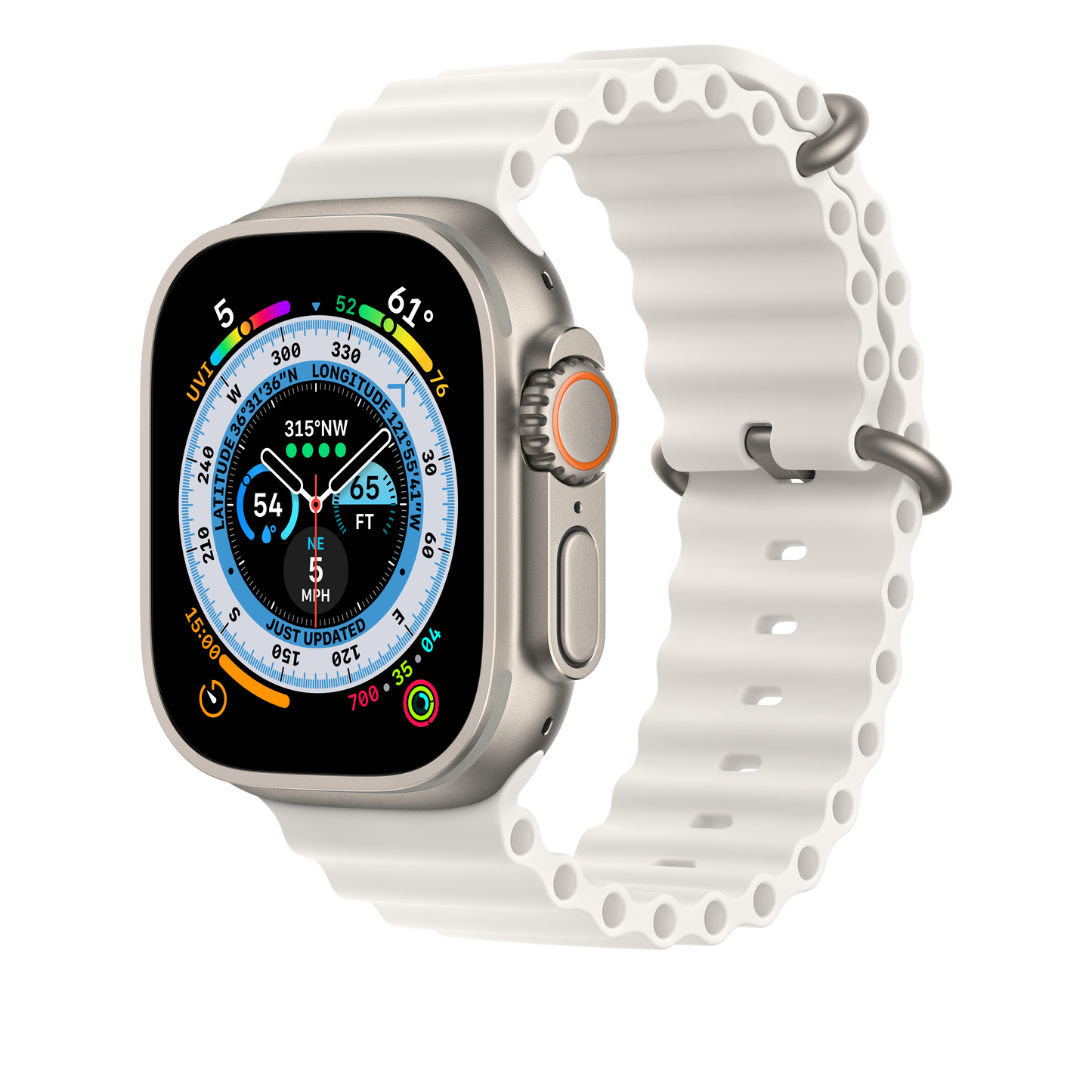49mm White Ocean Band Extension - iSTYLE BG