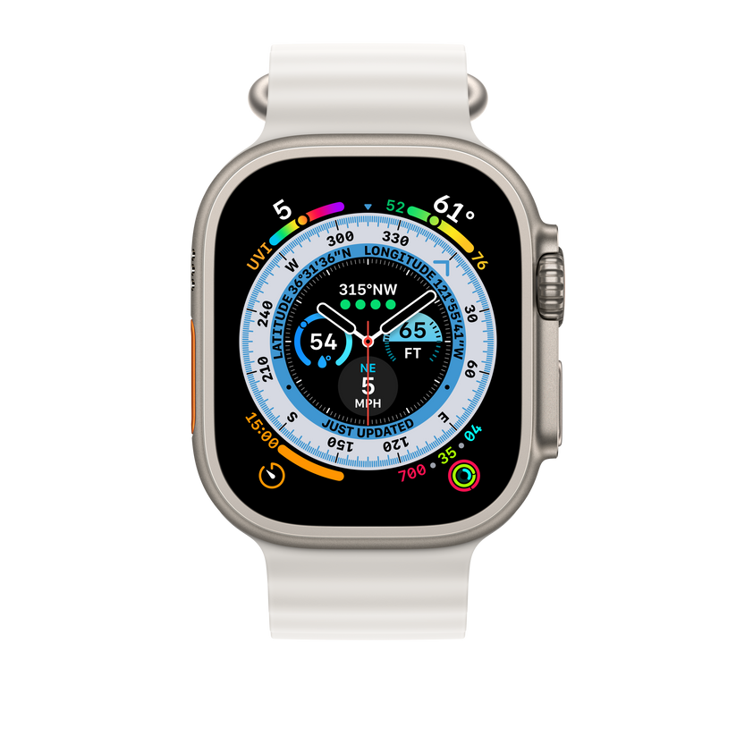 49mm White Ocean Band Extension - iSTYLE BG