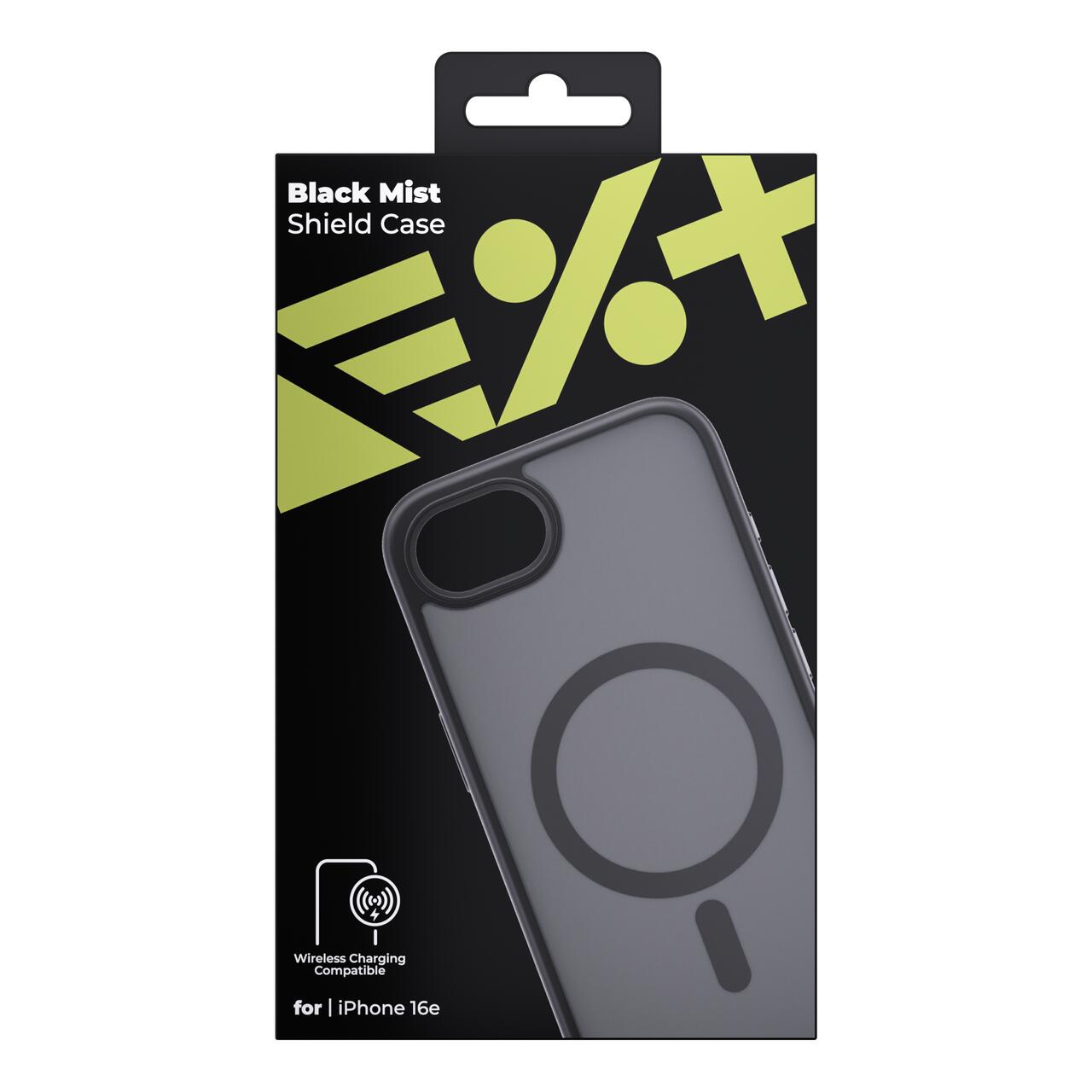 NEXT ONE BLACK MIST SHIELD CASE FOR iPhone 16E | MAGSAFE COMPATIBLE