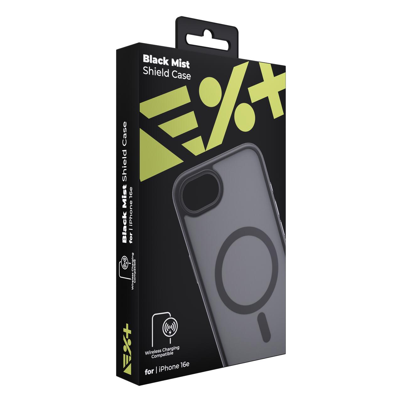 NEXT ONE BLACK MIST SHIELD CASE FOR iPhone 16E | MAGSAFE COMPATIBLE