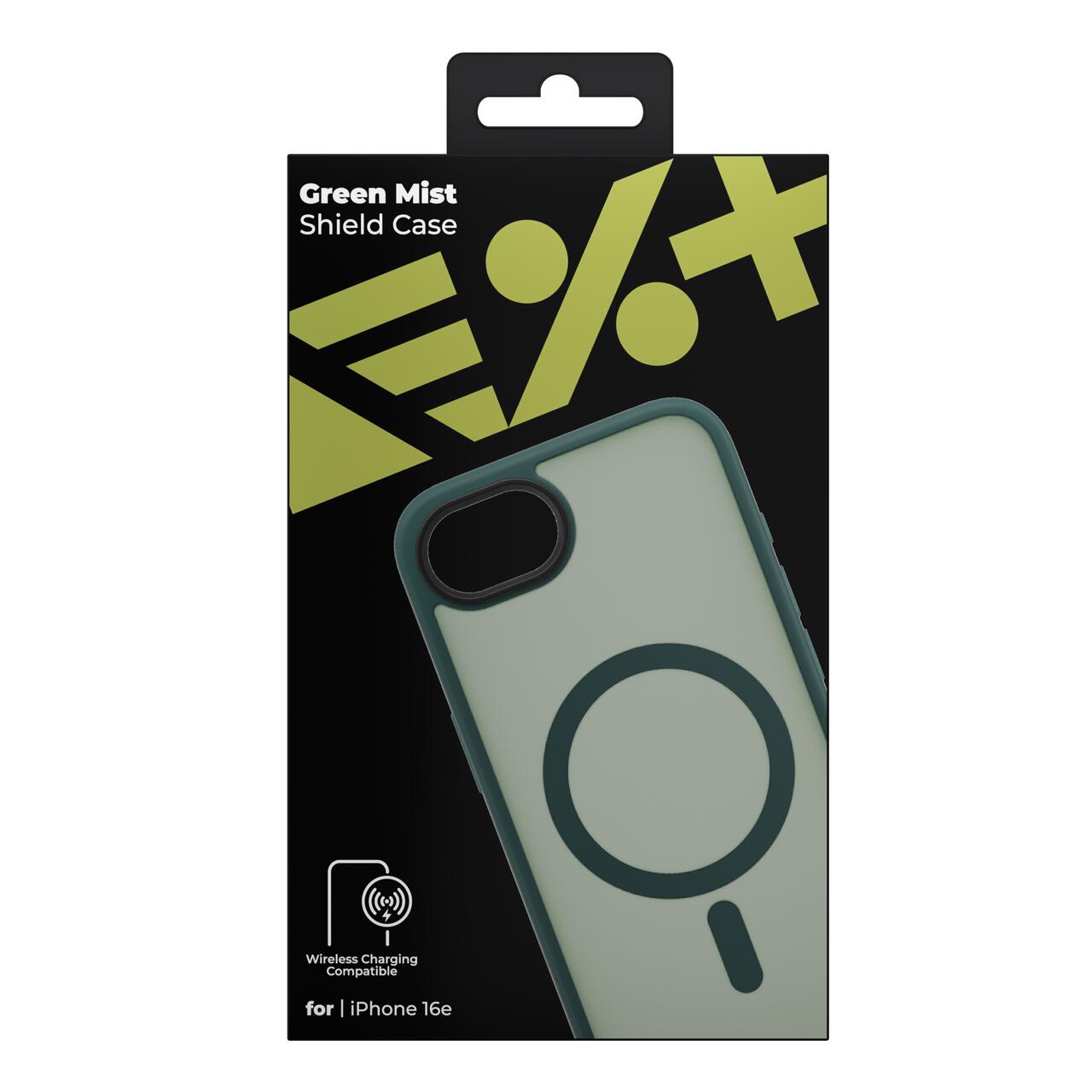 NEXT ONE GREEN MIST SHIELD CASE FOR iPhone 16E | MAGSAFE COMPATIBLE