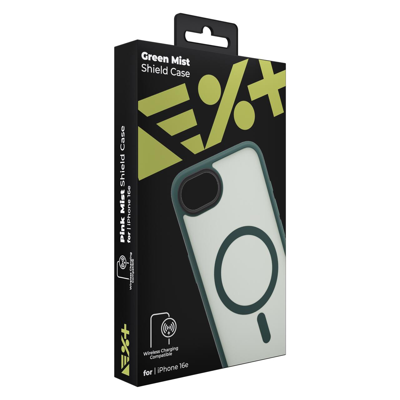 NEXT ONE GREEN MIST SHIELD CASE FOR iPhone 16E | MAGSAFE COMPATIBLE
