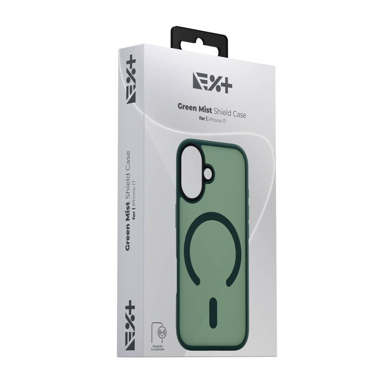 NOA Green Mist Shield Case for iPhone 17 | MagSafe Compatible - iSTYLE BG