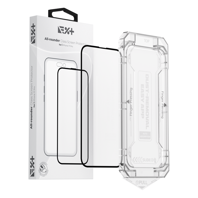 NOA All-rounder Glass Screen Protector for iPhone 17 Pro