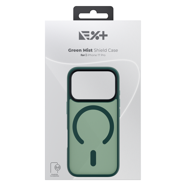 NOA Green Mist Shield Case for iPhone 17 Pro | MagSafe Compatible - iSTYLE BG
