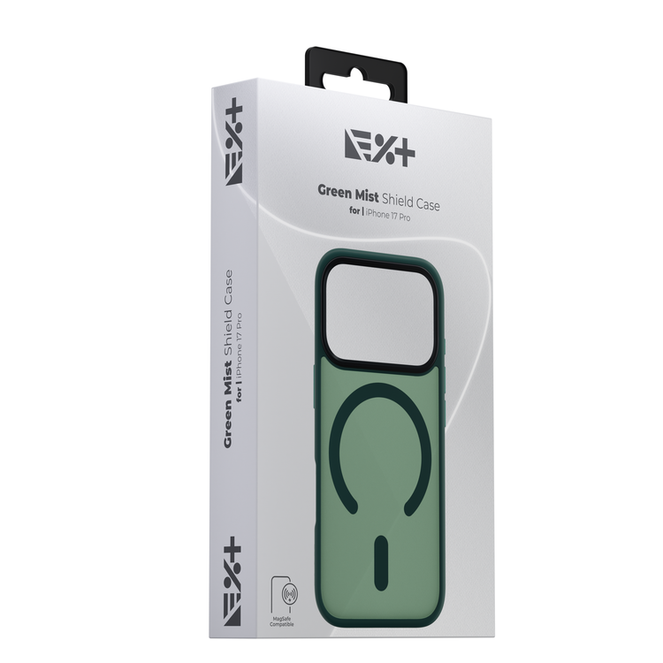 NOA Green Mist Shield Case for iPhone 17 Pro | MagSafe Compatible - iSTYLE BG