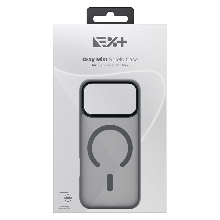 NOA Grey Mist Shield Case for iPhone 17 Pro Max | MagSafe Compatible - iSTYLE BG