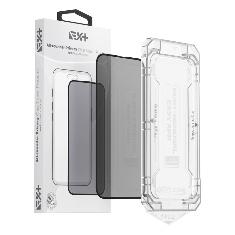 NOA All-rounder Privacy Glass Screen Protector for iPhone 17 Pro Max