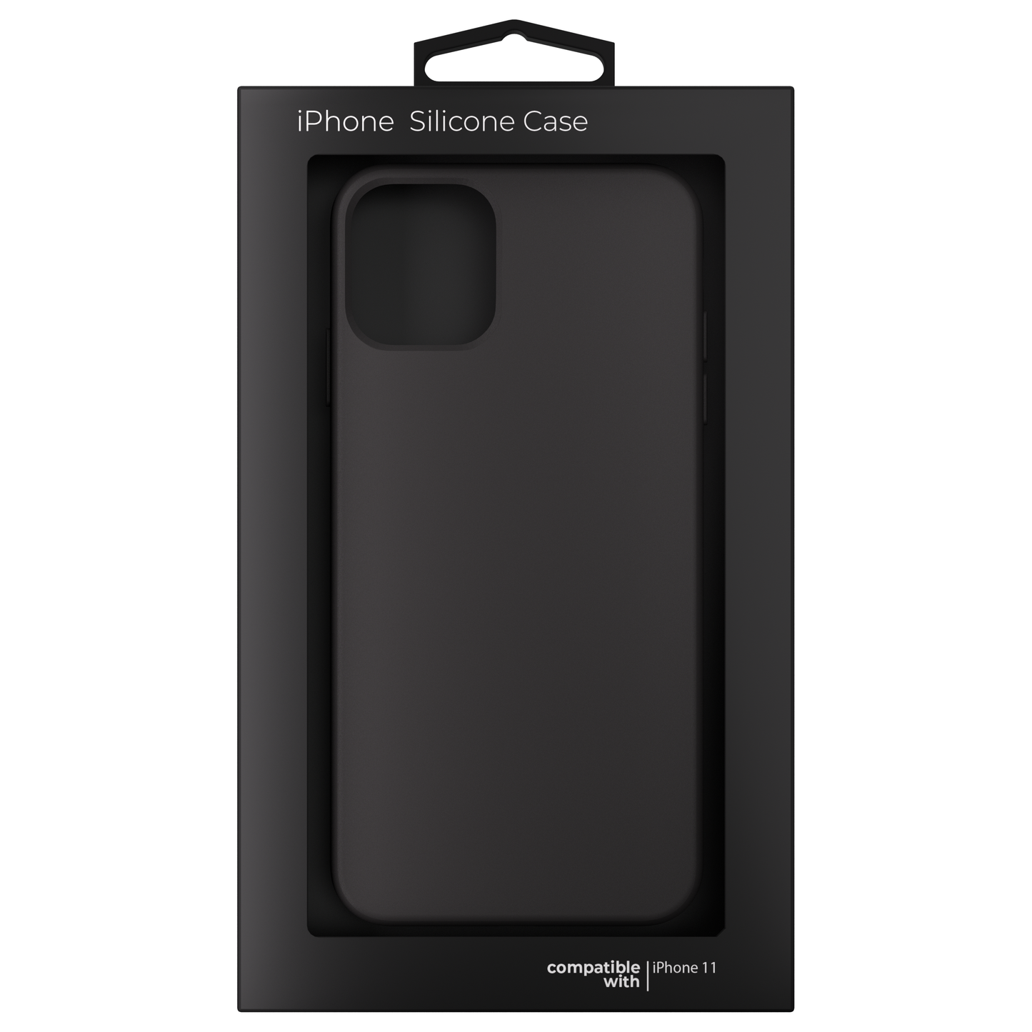 Silicone Case for iPhone 11 Black NEXT