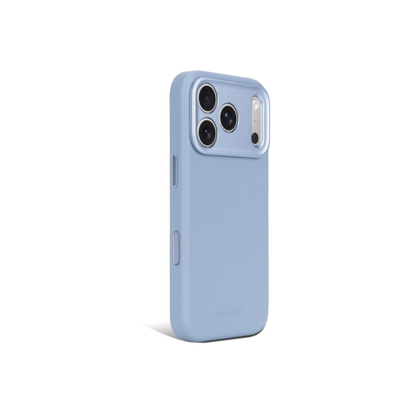 Кожен кейс с MagSafe от DECODED за iPhone 18 Pro Max | Небесносин