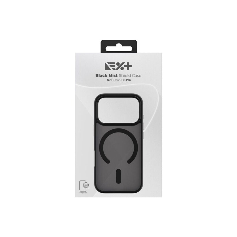 Кейс Mist Shield с MagSafe от NOA за iPhone 18 Pro | Черен