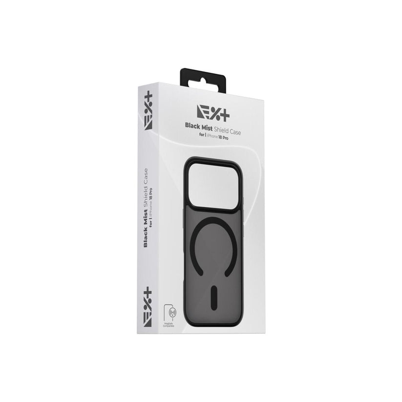 Кейс Mist Shield с MagSafe от NOA за iPhone 18 Pro | Черен