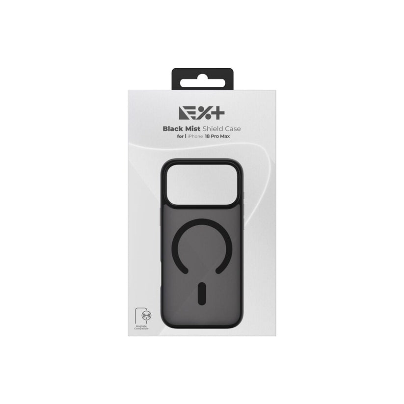Кейс Mist Shield с MagSafe от NOA за iPhone 18 Pro Max | Черен