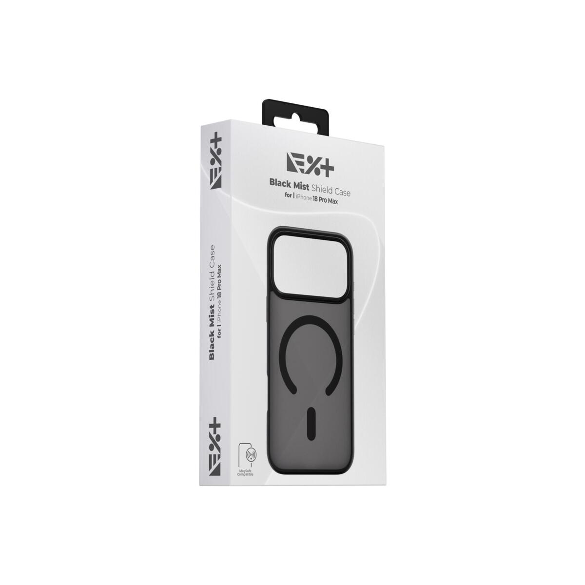 Кейс Mist Shield с MagSafe от NOA за iPhone 18 Pro Max | Черен