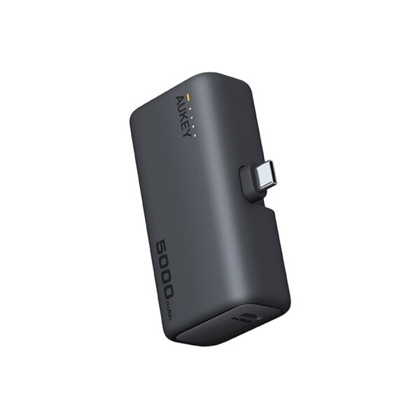 AUKEY Spark Mini 22.5W 5000mAh PD Power Bank With Built-in USB C Port Gray - iSTYLE BG