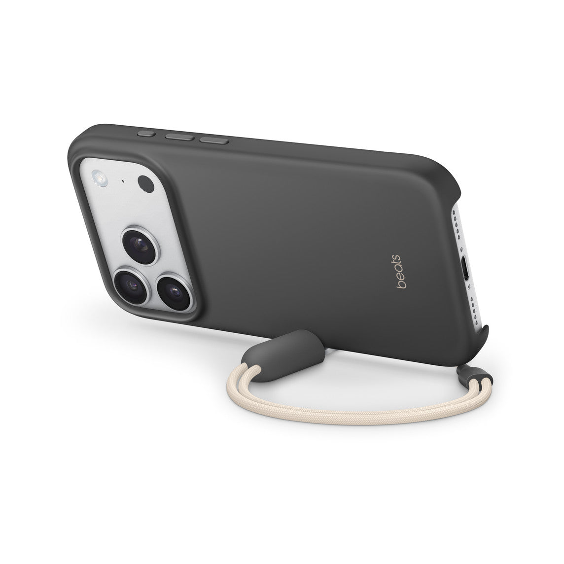 Beats iPhone 17 Pro Kickstand Case with MagSafe and Camera Control - Granite Gray