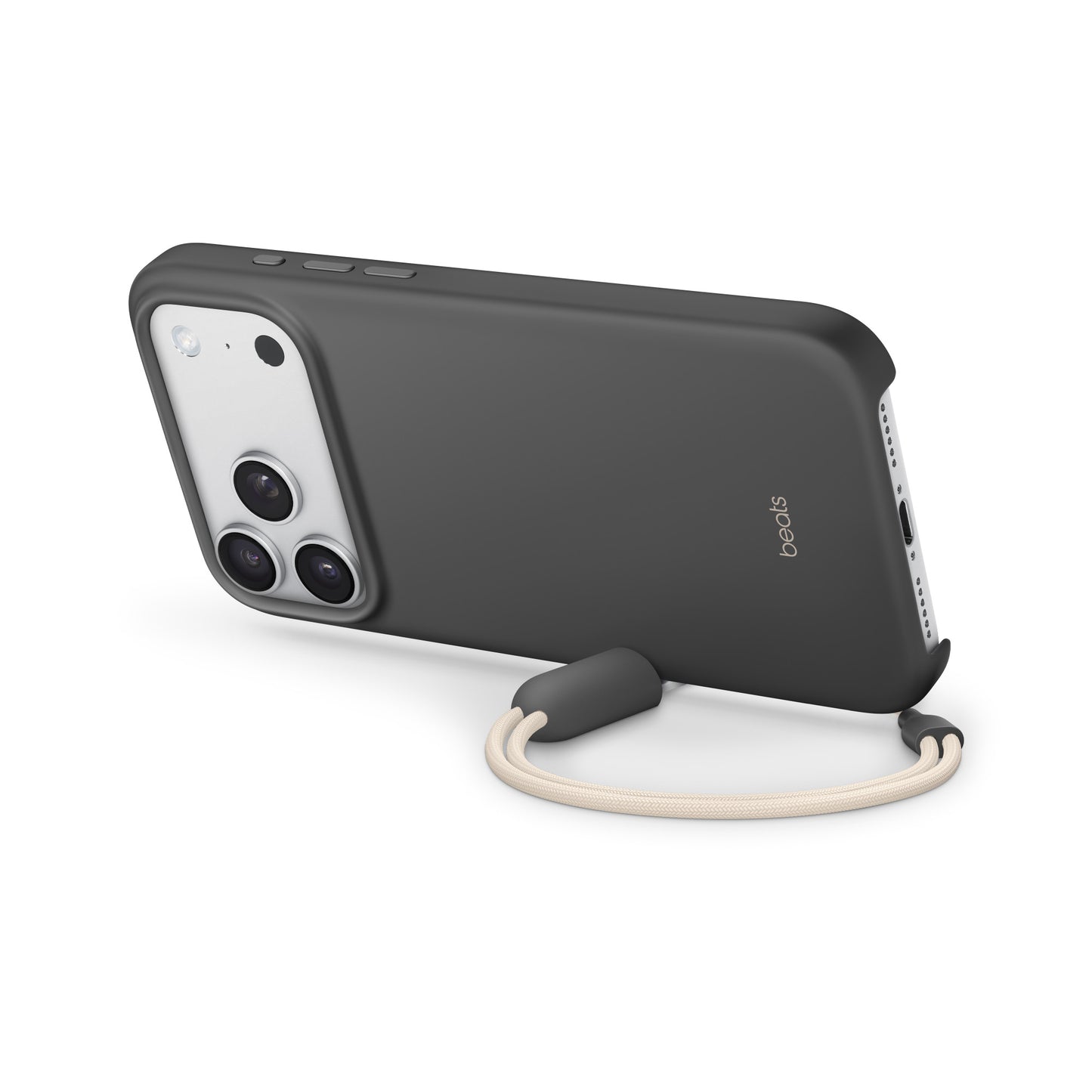 Beats iPhone 17 Pro Max Kickstand Case with MagSafe and Camera Control - Granite Gray