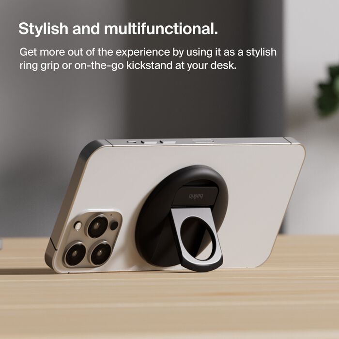 Belkin iPhone Mount with MagSafe for MacBook - Black