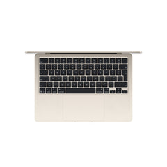 13-инчов MacBook Air:Apple M5 чип с 10-ядрен CPU и 10-ядрен GPU, 1TB SSD, 32GB RAM, International English - Starlight CTO