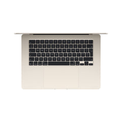 15-инчов MacBook Air:Apple M5 чип с 10-ядрен CPU и 10-ядрен GPU, 2TB SSD, 16GB RAM, International English - Starlight CTO