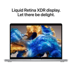 14-инчов MacBook Pro: Apple M5 Pro чип с 18-ядрен CPU и 20-ядрен GPU, 4TB SSD, 64GB RAM, Дисплей с нанотекстура, Български език (БДС) - Silver CTO