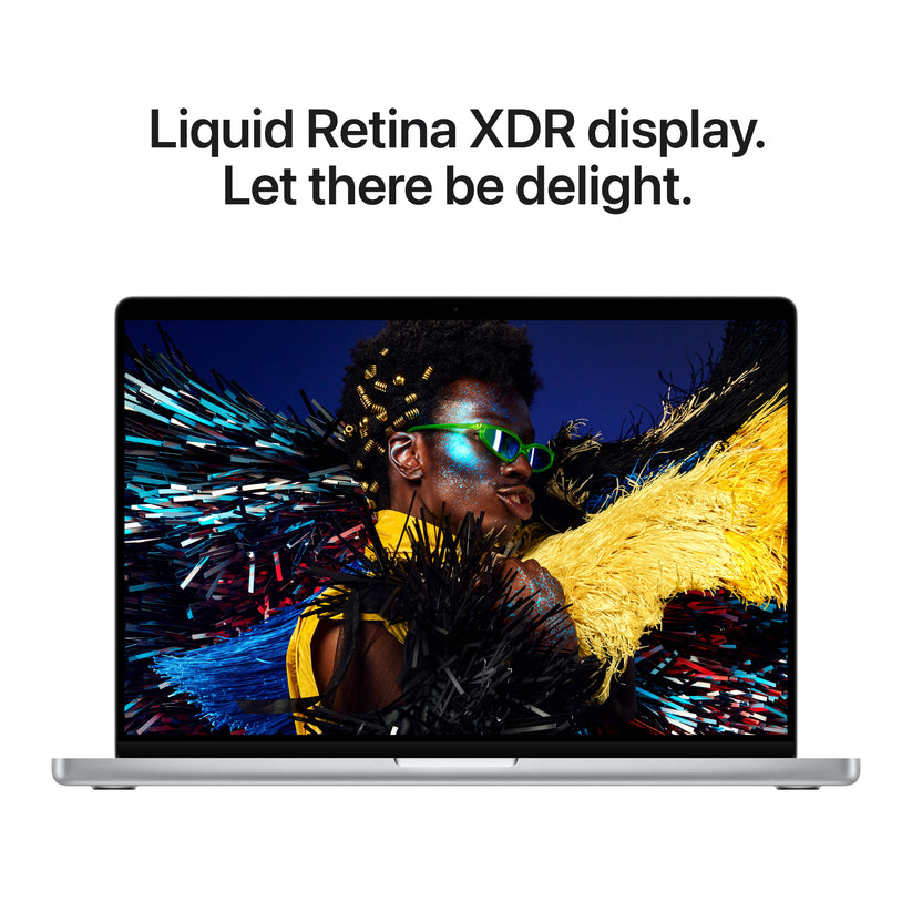 16-инчов MacBook Pro: Apple M5 Max чип с 18-ядрен CPU и 40-ядрен GPU, 4TB SSD, 64GB RAM, Дисплей с нанотекстура, International English - Silver CTO
