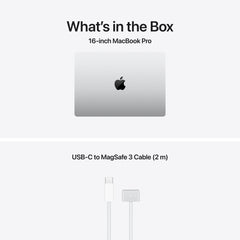 16-инчов MacBook Pro: Apple M5 Max чип с 18-ядрен CPU и 40-ядрен GPU, 2TB SSD, 36GB RAM, International English - Silver CTO - iSTYLE.bg