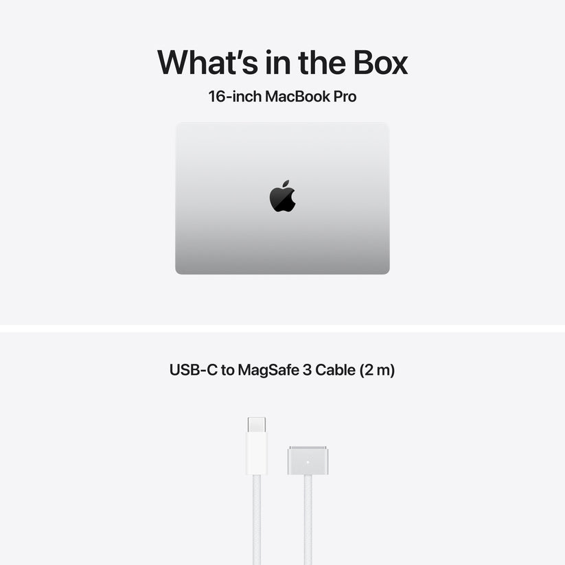 16-инчов MacBook Pro: Apple M5 Max чип с 18-ядрен CPU и 40-ядрен GPU, 4TB SSD, 128GB RAM, Български език (БДС) - Silver CTO