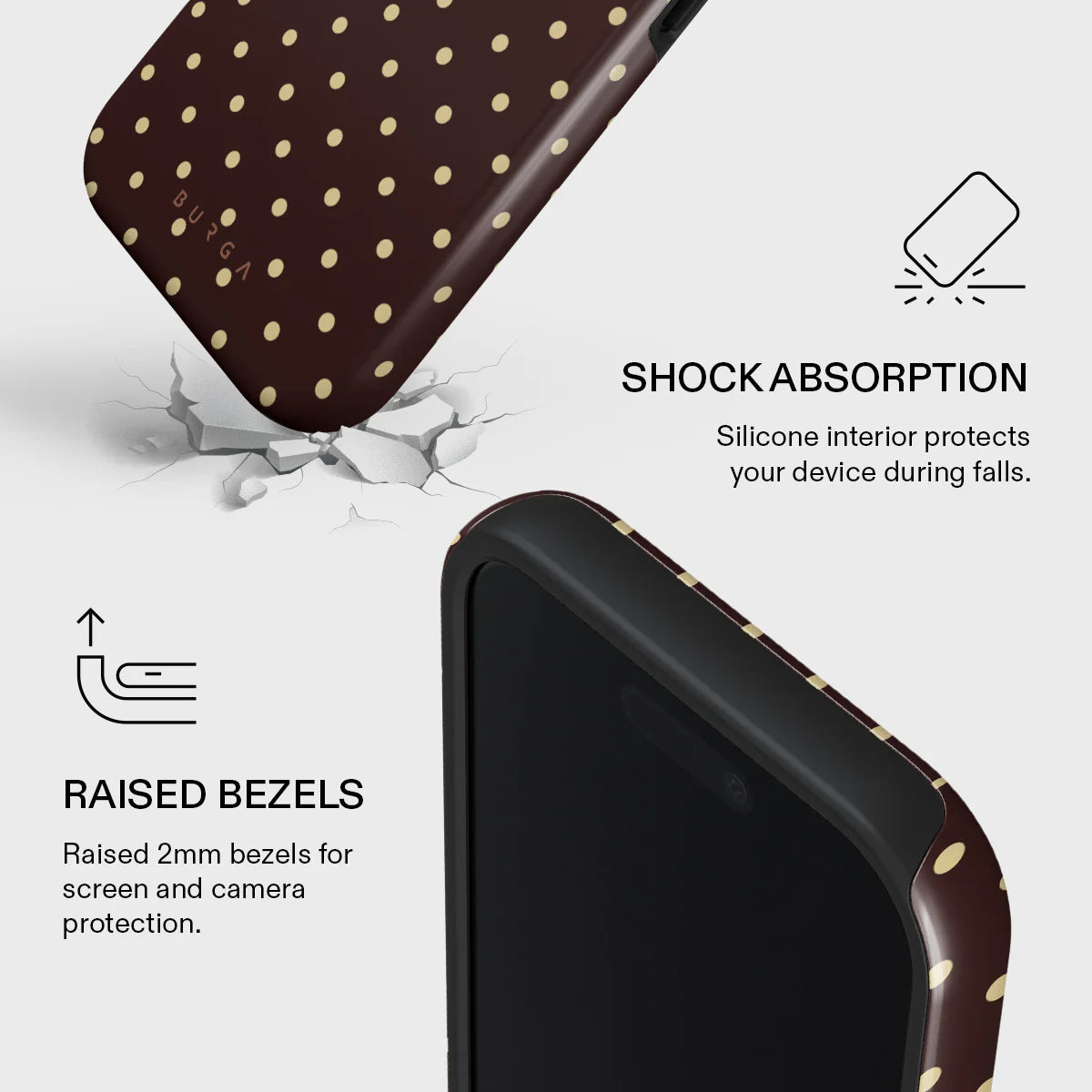 BURGA Sorry busy Tough Magsafe Case For iPhone 17