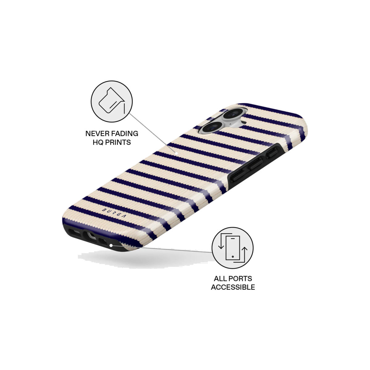 BURGA Old Money Tough Magsafe Case For iPhone 17