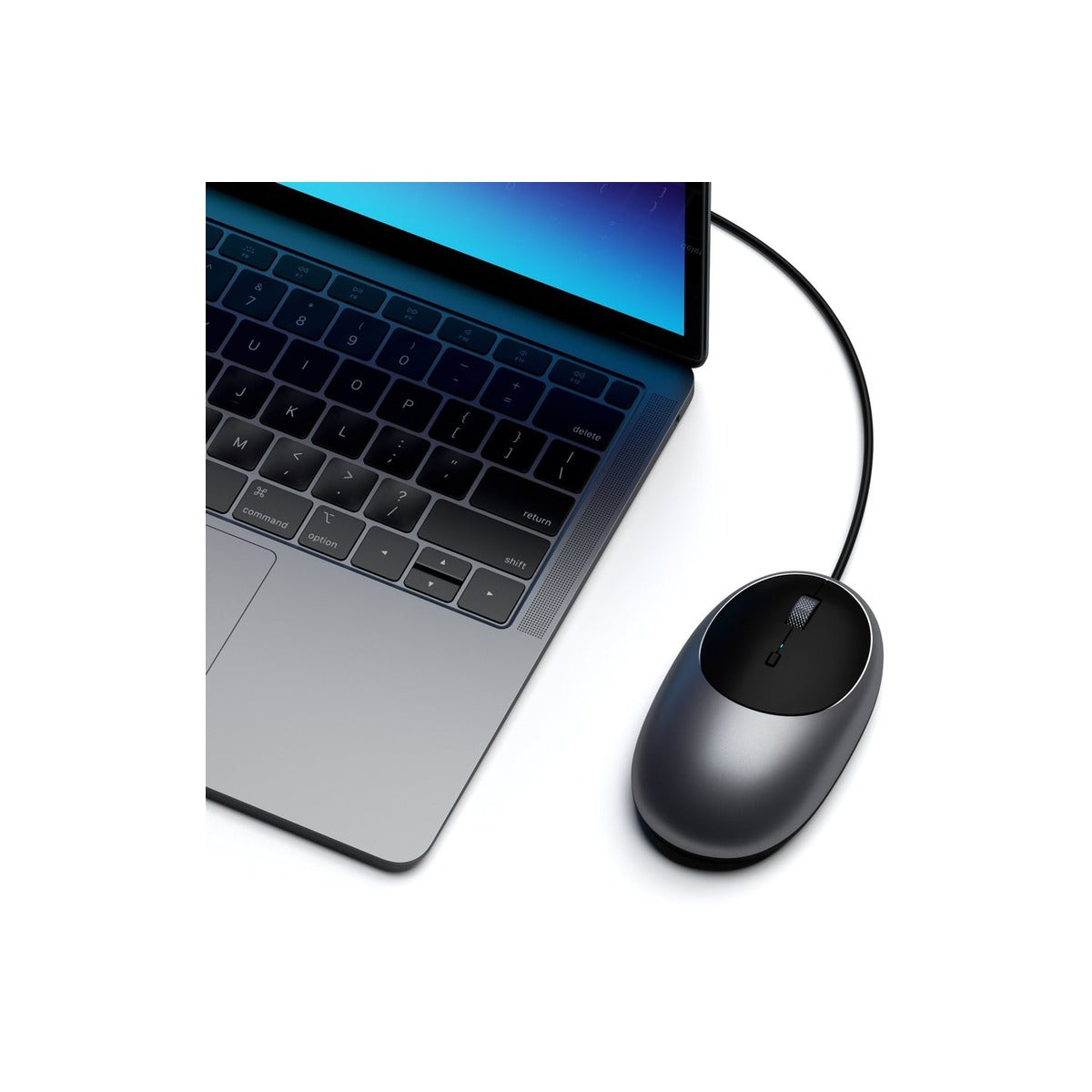 Satechi C1 USB-C Wired Mouse - Space Grey