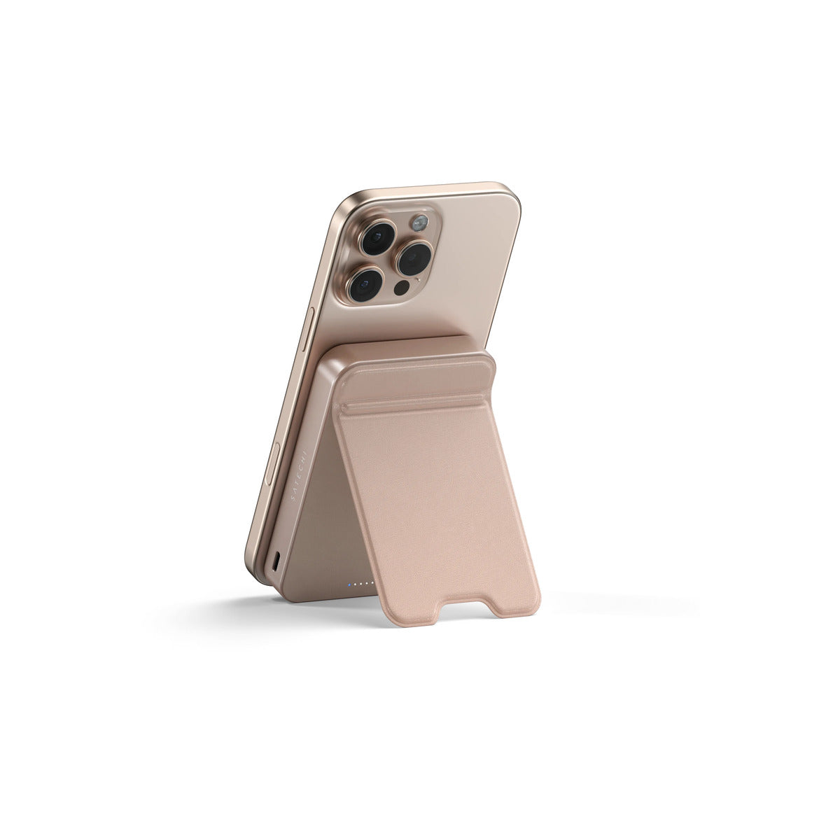 Преносима батерия Satechi - Qi2 10K Magnetic, 10 000 mAh - Desert Rose