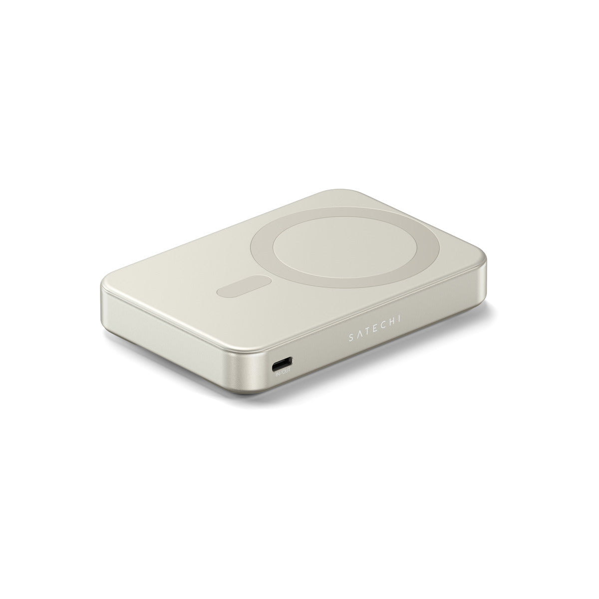 Преносима батерия Satechi - Qi2 10K Magnetic, 10 000 mAh - Sand