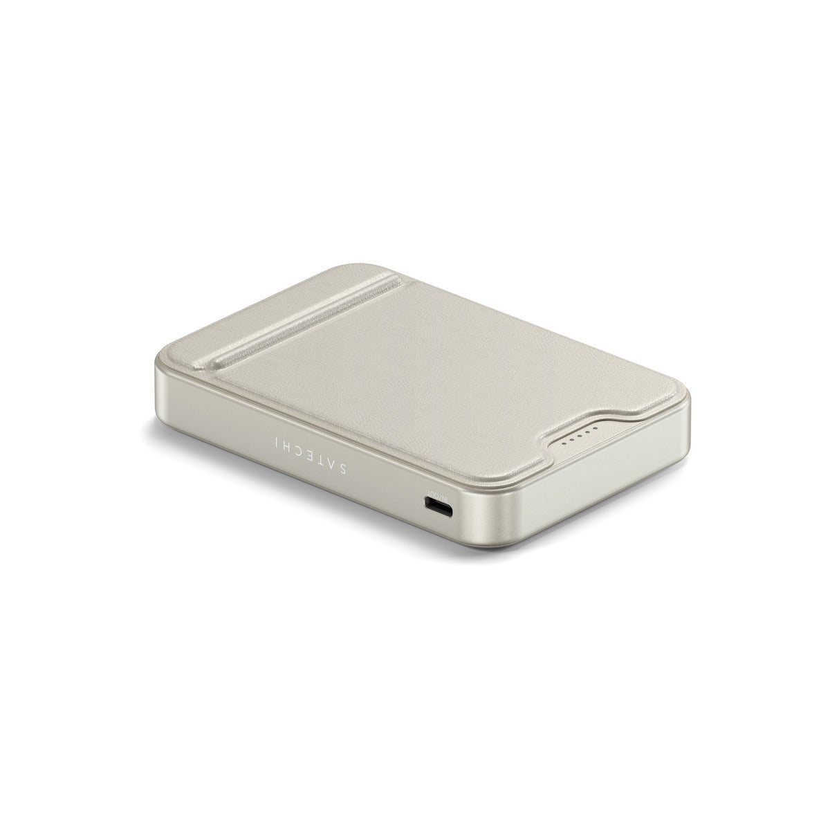 Преносима батерия Satechi - Qi2 10K Magnetic, 10 000 mAh - Sand