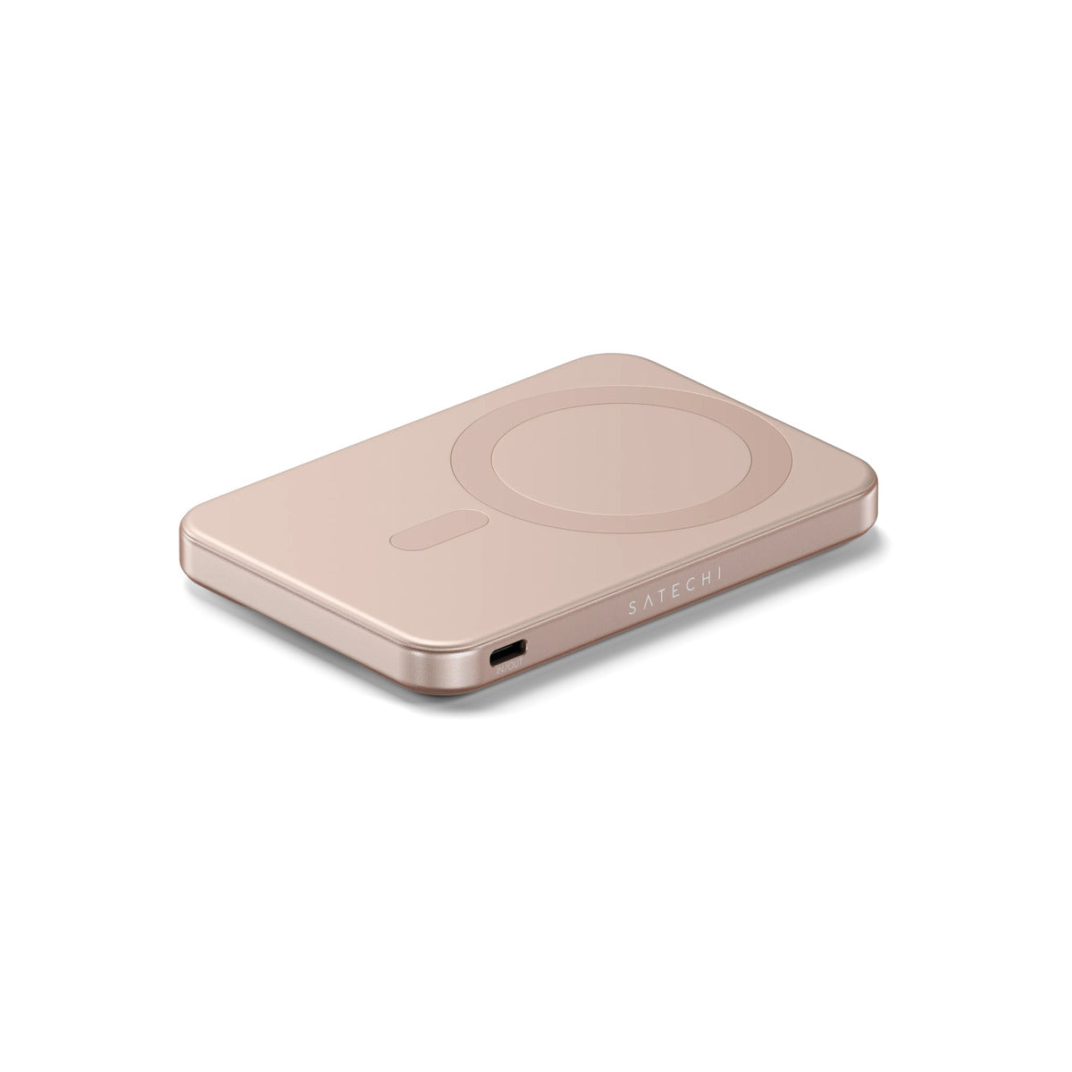 Satechi Qi2 5K Magnetic Power Bank with Stand - Desert Rose