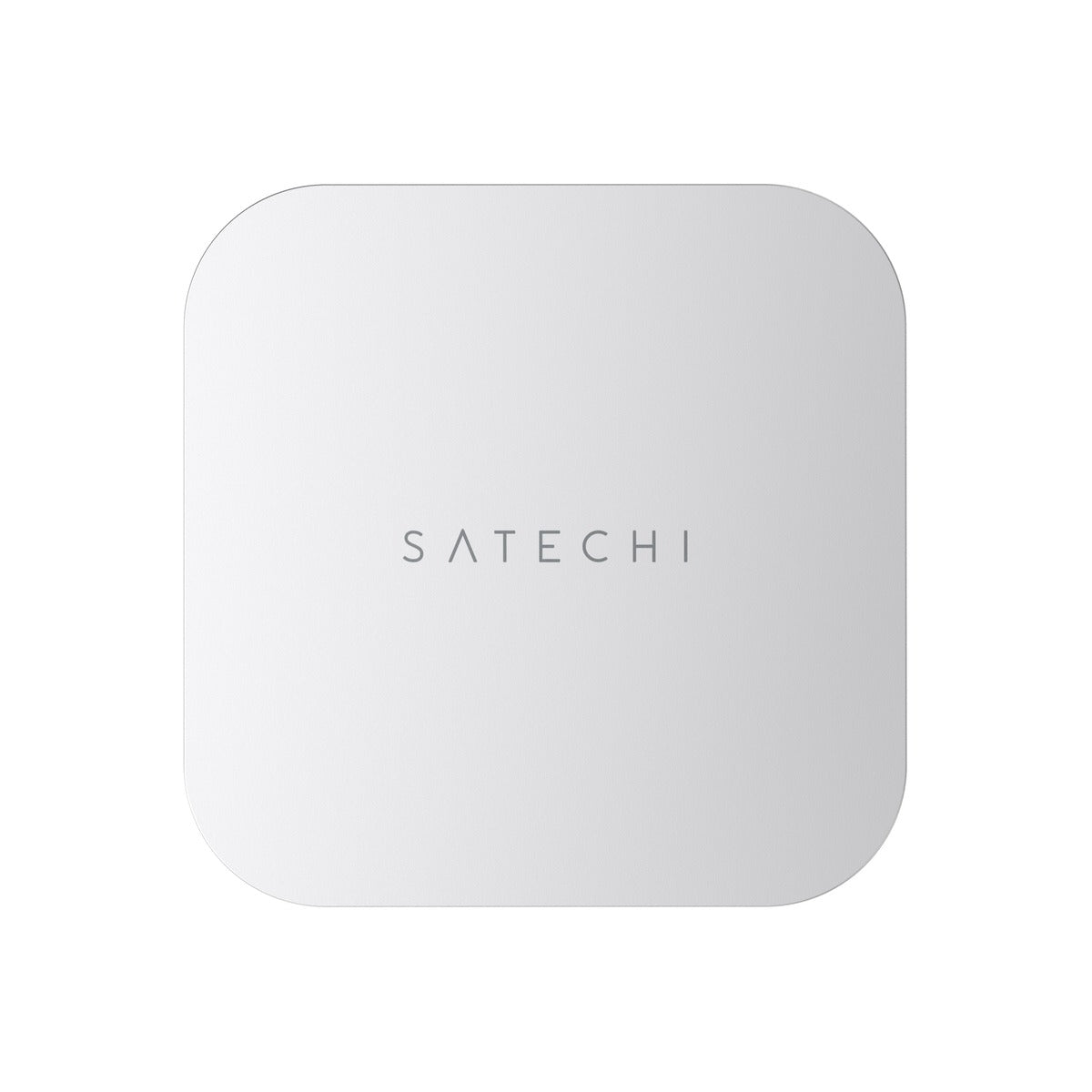 Satechi Thunderbolt 5 докинг станция CubeDock със SSD enclosure, 140W захранване, 2.5Gb Ethernet и SD/microSD четец от Satechi – сребриста