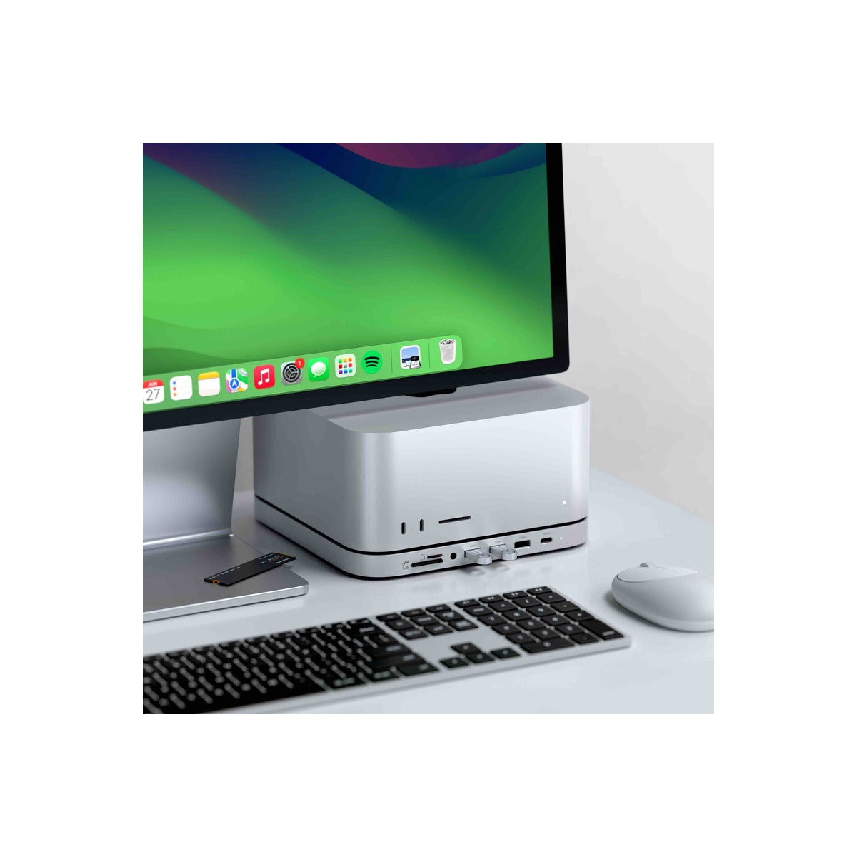 Satechi Stand & Hub For Mac Mini / Studio - Silver