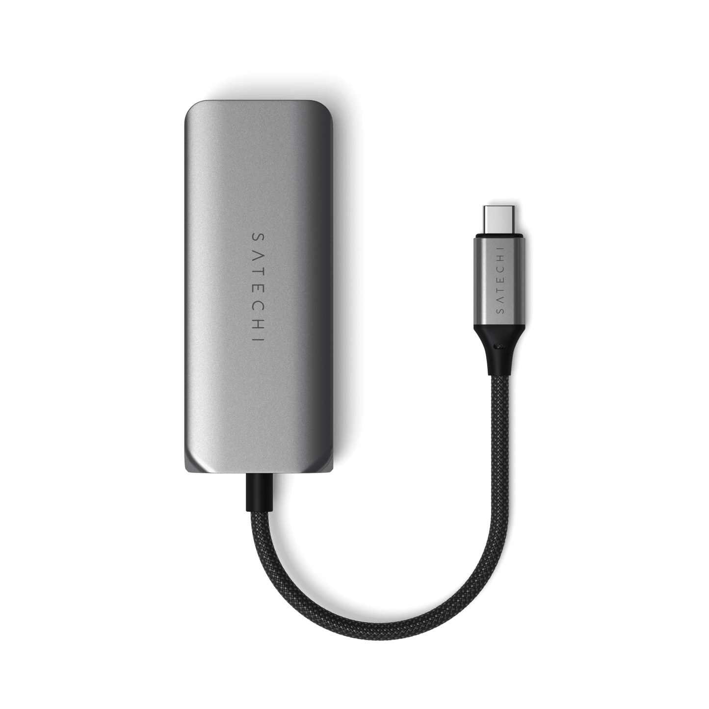 Satechi 4-in-1 USB-C Hub with 2.5 Gigabit Ethernet - Space Gray