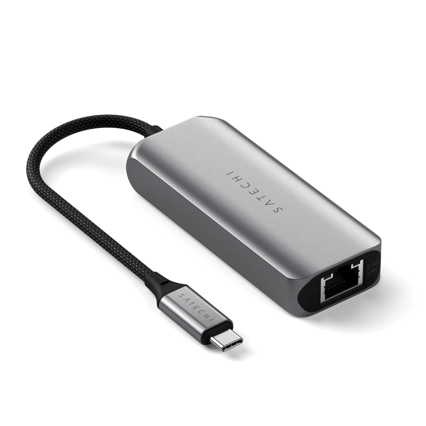 Satechi 4-in-1 USB-C Hub with 2.5 Gigabit Ethernet - Space Gray