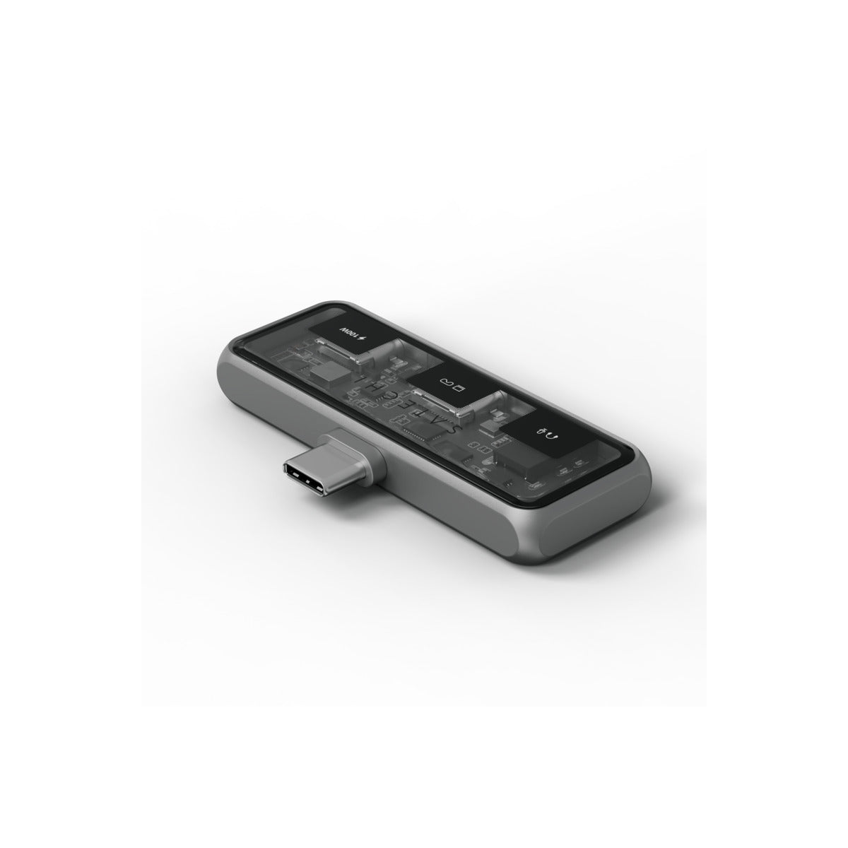 Satechi Mobile XR Hub with dual USB-C and Audio - Space Gray