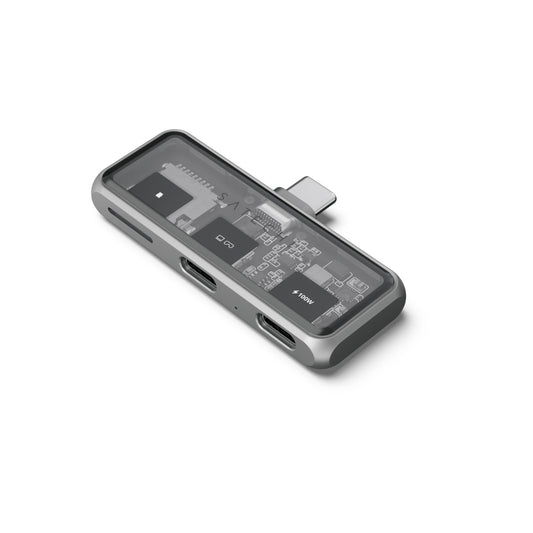 Satechi Mobile XR Hub with  dual USB-C and microSD - Space Gray
