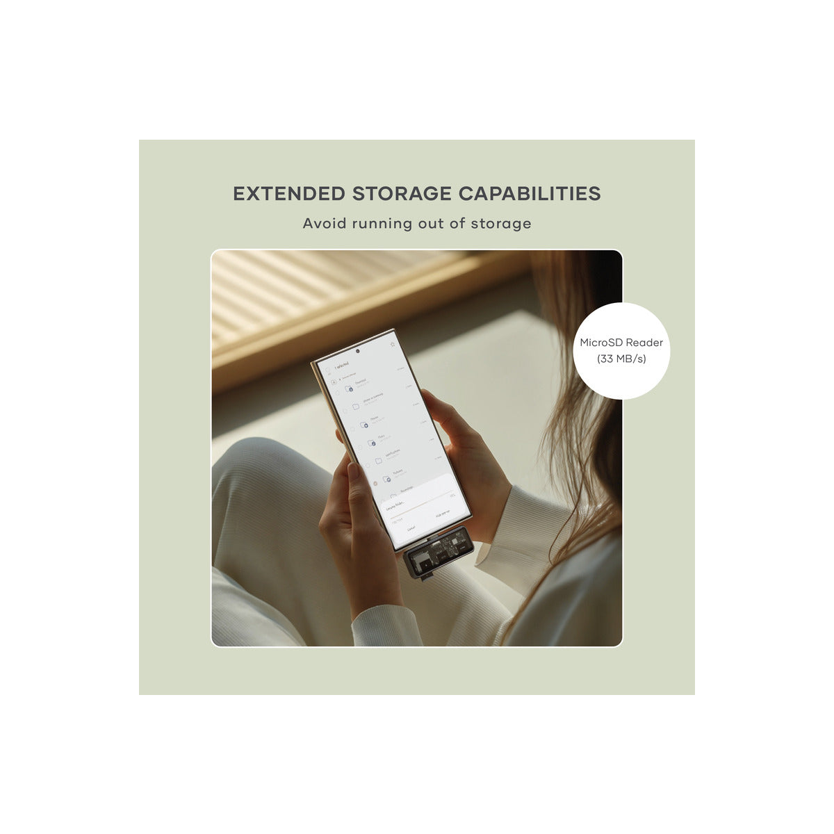 Satechi Mobile XR Hub with  dual USB-C and microSD - Space Gray